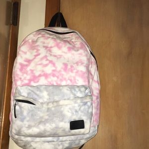 Vans Blue and pink tie-dye school bag